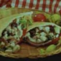Greek Turkey Pita