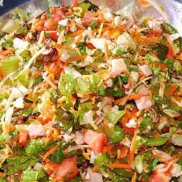 Green Salad with Thai Dressing