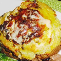 Grilled Baked Potatoes