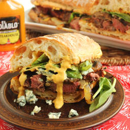 Grilled Beef Tenderloin Sandwich with Spicy Steakhouse Aioli