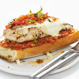 Grilled Chicken Parmesan