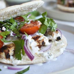 Grilled Chicken Souvlaki