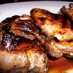 Grilled Chicken Thighs