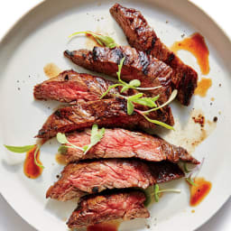 Grilled Flash-Marinated Skirt Steak