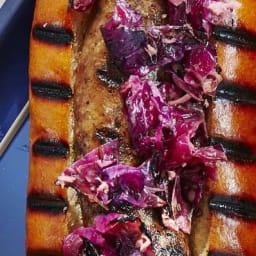 Grilled Horseradish Slaw
