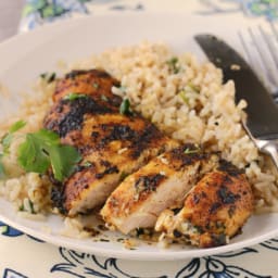 Grilled Moroccan Chicken