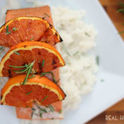 Grilled Orange-Rosemary Salmon