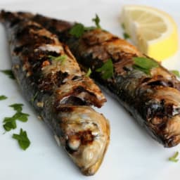 Grilled Sardines with Lemon, Garlic, and Paprika