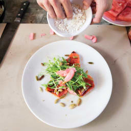 Grilled Watermelon Salad