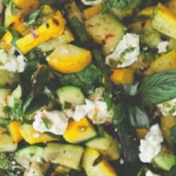 Grilled Zucchini Salad