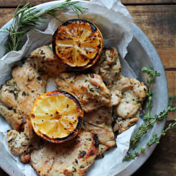 Grilled Lemon Herb Chicken