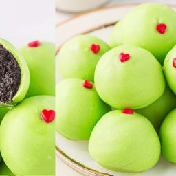 Grinch Christmas Truffles