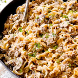 Ground Beef Stroganoff