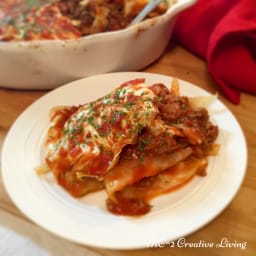 Ground Pork and Cabbage Casserole