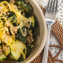 Ground Turkey and Spaghetti Squash Curry