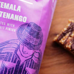 Guatemala Huehuetenango with fig and honey granola bars