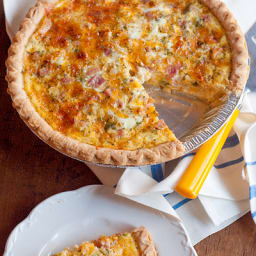 Ham and Cheese Quiche