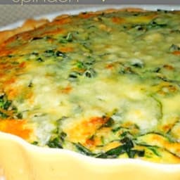 Ham And Spinach Quiche