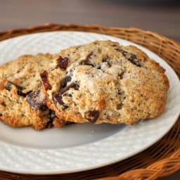 Hazelnut Chocolate Scones