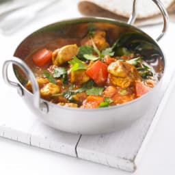 Healthier chicken balti