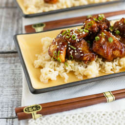 Healthier Honey Sesame Chicken