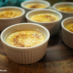 Healthier Instant Pot Crème Brûlée