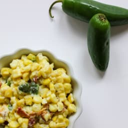 Healthier Jalapeño Bacon Creamed Corn