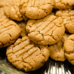 Healthier Peanut Butter Cookies