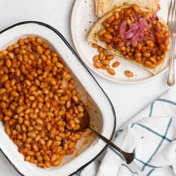 Healthy Baked Beans- No Molasses or Sugar