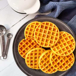 Healthy Cornbread Waffles