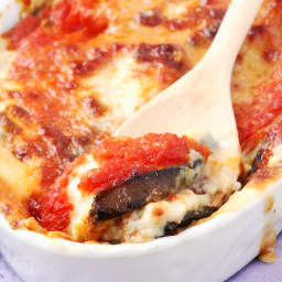 Healthy Eggplant Parmesean