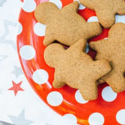 Healthy Gingerbread Men