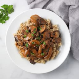 Healthy Mushroom Stoganoff