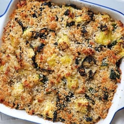 Healthy Squash and Kale Casserole