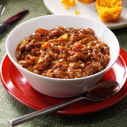 Hearty Beef & Bean Chili