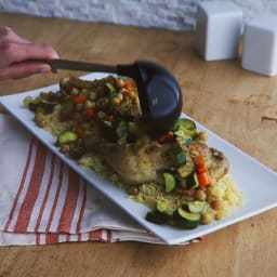 Hearty Moroccan Chicken with Couscous