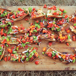 Heirloom Tomato Bruschetta