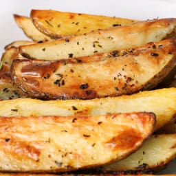 Herb and Cheese Oven Fries