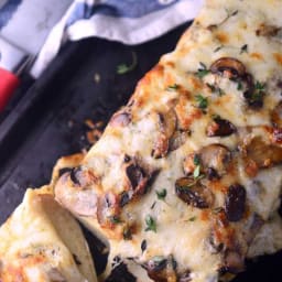 Herb Mushroom Cheese Bread