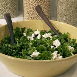 Herb Salad with Feta Cheese