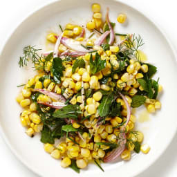 Herby Corn Salad