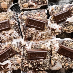 High Altitude Gooey S'mores Brownies