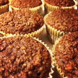 Apple or Pear Bran Muffins