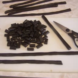 Homemade Black Licorice Nibs