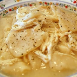 Homemade Chicken and Dumplings