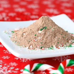 Homemade Mint Hot Chocolate Mix