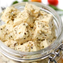 Homemade Vegan Feta Cheese! 