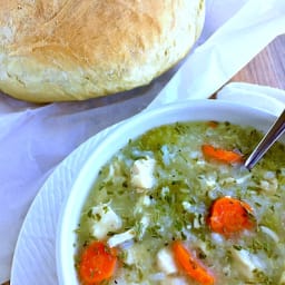 Homestyle Chicken and Rice Soup