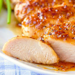 Honey Dijon Garlic Chicken Breasts