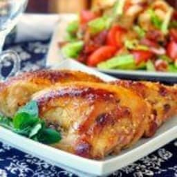 Honey Dijon Glazed Chicken Breasts